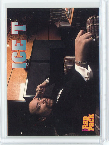 1991 The Rap Pack Ice T Card #50