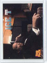 1991 The Rap Pack Ice T Card #50