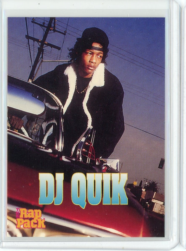 1991 The Rap Pack Dj Quik Card #27