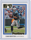 2017 Panini Donruss NFL Cam Newton Card #34