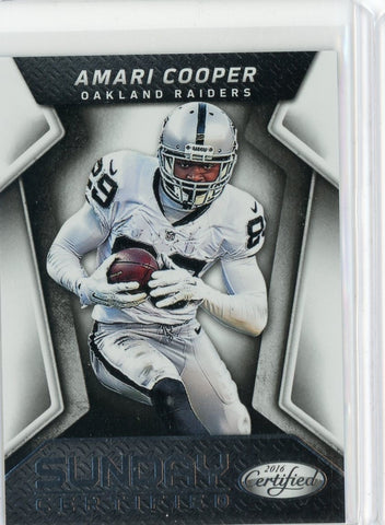 2016 Panini Certified NFL Amari Cooper Sunday Certified Card #12