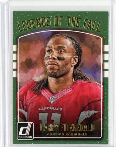 2016 Panini Donruss NFL Larry Fitzgerald Legends of the Fall Card #20