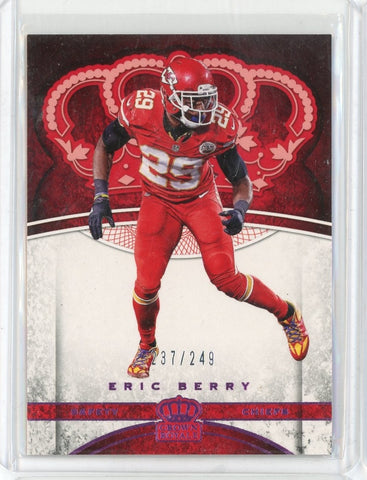 2017 Panini Preffered NFL Eric Berry Card #52 /249