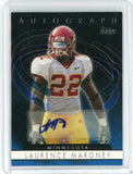 2006 Topps NFL Laurence Maroney Auto Card #T-LM