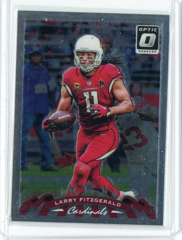 2018 Panini Donruss Optic NFL Larry Fitzgerald Card #TRB-LF