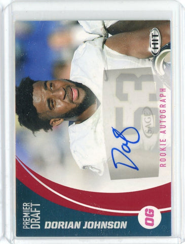 2017 Sage NFL Dorian Johnson Auto Card #A38