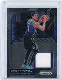 2020-21 Panini Prizm Basketball Dwight Powell Sensational Patch Card #SSW-DPW