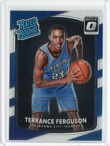 2017-18 Panini Donruss Optic Basketbal Terrance Ferguson RC Card #180