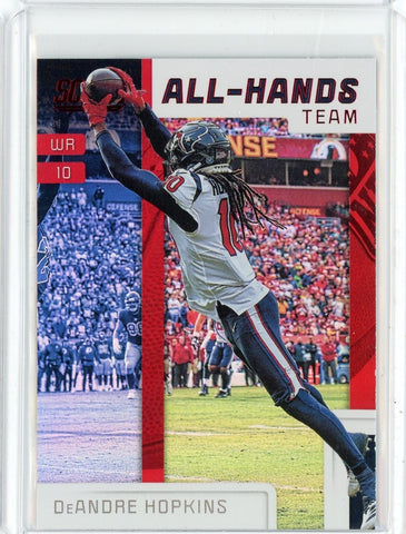 2019 Panini Score NFL DeAndre Hopkins All Hands Team Card #AHT-8