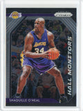 2018-19 Panini Prizm Basketbal Shaquille O'Neal Hall Monitors Card #6