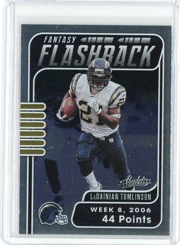 2020 Panini Absolute Football NFL LaDainian Tomlinson Fantasy Flashback Card #FF-LT