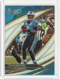 2019 Panini Select NFL Cam Newtown Field Level Blue Prizm Card #239