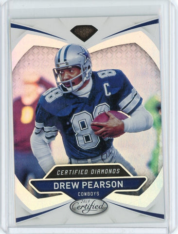 2018 Panini Certifed NFL Drew Pearson Certified Diamonds Card #11