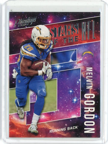 2018 Panini Prestige NFL Melvin Gordon Stars of the NFL Card #ST-MG