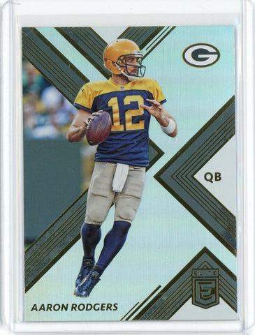 2017 Panini Elite NFL Aaron Rodgers Card #35