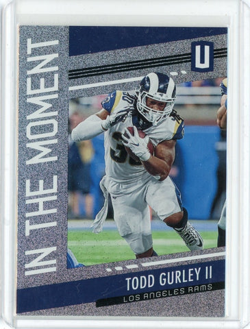 2019 Panini Unparalleld NFL Todd Gurley II Card #ITM-TG