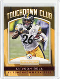 2018 Panini Rookies & Stars NFL Le'Veon Bell Card #TD-8