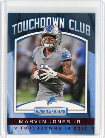 2018 Panini Rookies & Stars NFL Marvin Jones Jr Card #TD-15