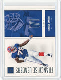 2018 Panini Football NFL Bruce Smith Franchise Leaders Card #FL-BS