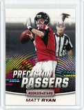 2018 Panini Rookies & Stars NFL Matt Ryan Precision Passers Card #PP-3