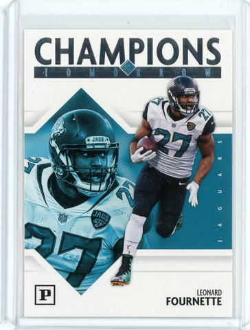 2018 Panini Football NFL Leonard Fournette Champions of Tomorrow Card #5