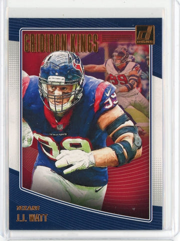 2018 Panini Donruss NFL JJ Watt Gridiron Kings Card #GK-18