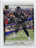 2018 Panini Donruss NFL Terrell Suggs Dominators Card #D-40