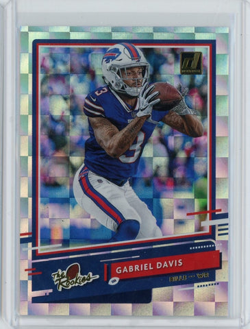 2020 Panini Donruss NFL Gabriel Davis The Rookies Card #TR-GD