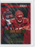 2017 Panini Absolute Football NFL John Ross Rookie Roundup Card #21