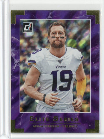 2020 Panini Donruss NFL Adam Thielen Elite Series Card #ES-AT