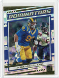 2020 Panini Donruss NFL Aaron Donald Dominators Card #D-AD