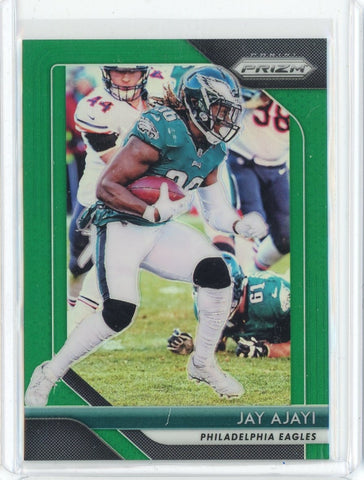 2018 Panini Prizm NFL Jay Ajayi Green Prizm Card #40