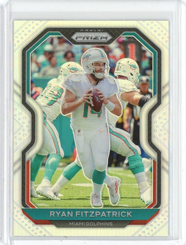 2020 Panini Prizm NFL Ryan Fitzpatrick Silver Prizm Card #12