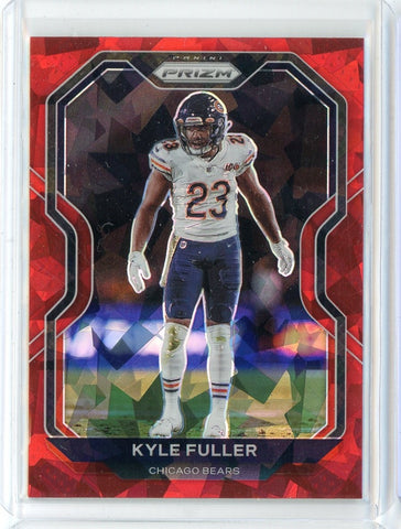 2020 Panini Prizm NFL Kyle Fuller Red Cracked Ice Prizm Card #193