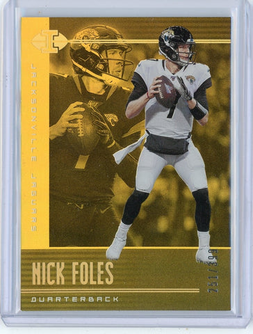 2019 Panini Illusions NFL Nick Foles Card #78 /399