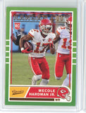 2019 Panini Chronicles NFL Mecole Hardman Jr Classics Card #C10