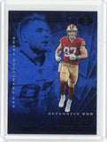 2020 Panini Illusions NFL Nick Bosa Blue Parallel Card #90