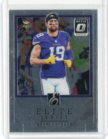 2018 Panini Donruss Optic NFL Adam Thielen Elite Series Card #ES-AT