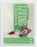 2020 Panini Illusions NFL Larry Fitzgerald Living Legends Card #LL18