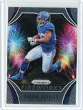 2019 Panini Prizm NFL Saquon Barkley Fireworks Card #FW-SB