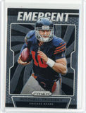 2019 Panini Prizm NFL Mitchell Trubisky Emergent Card #E-MT