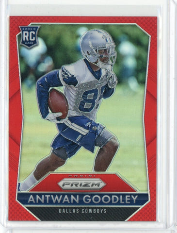 2015 Panini Prizm NFL Antwan Goodley Red Prizm RC Card #203