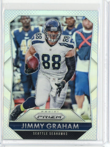 2015 Panini Prizm NFL Jimmy Graham Silver Prizm Card #131