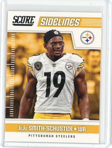 2018 Panini Score NFL Juju Smith Schuster Sidelines Card #17