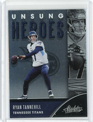 2020 Panini Absolute Football NFL Ryan Tannehill Unsung Heroes Card #UH-RT