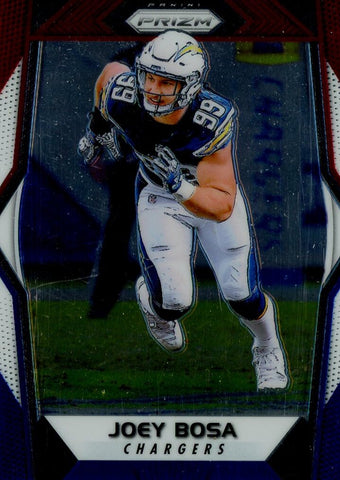 2017 Panini Prizm NFL Joey Bosa Red White Blue Prizm Card #30