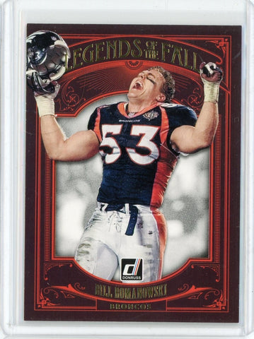 2020 Panini Donruss NFL Bill Romanowski Legends of the Fall Card #LF-BR