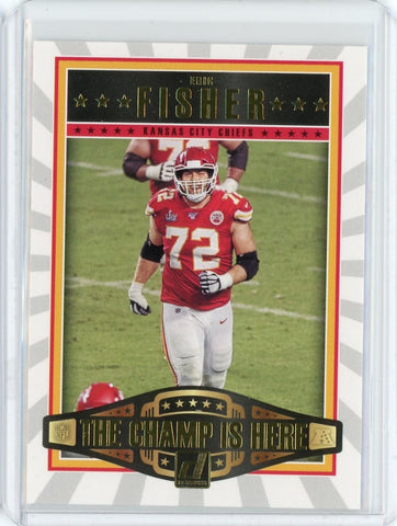 2020 Panini Donruss NFL Eric Fisher The Champ is Here Card #CH-EF