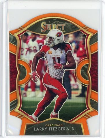 2020 Panini Select NFL Larry Fitzpatrick Concourse Orange Prizm Card #23