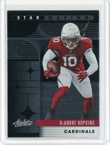 2020 Panini Absolute Football NFL DeAndre Hopkins Star Gazing Card #SG-DH